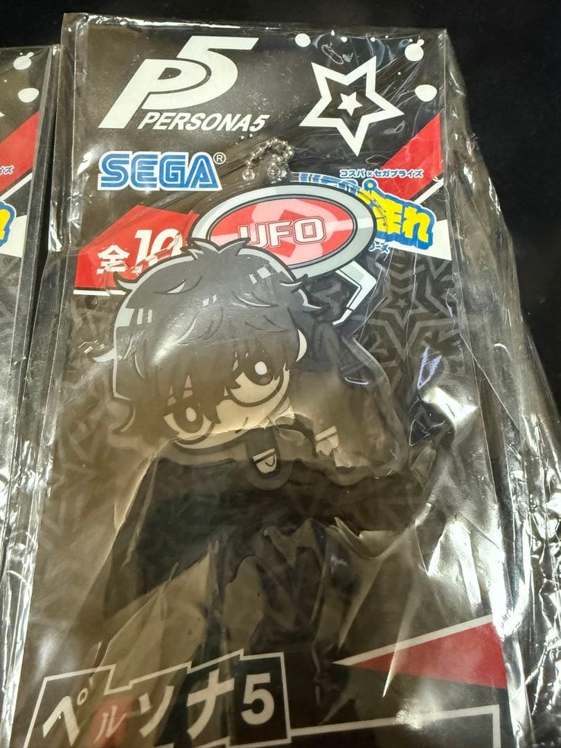 ペルソナ5 雨宮蓮 モルガナUFO つままれアクリルキーチェーンマスコット