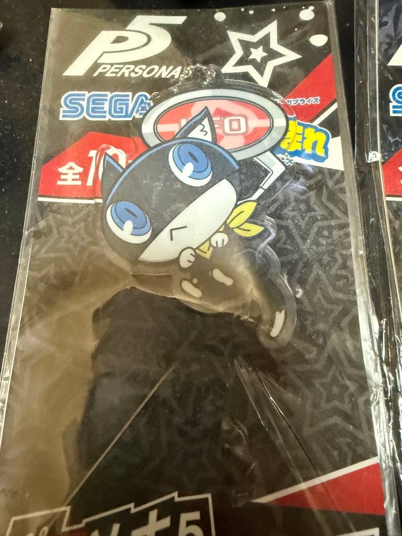 ペルソナ5 雨宮蓮 モルガナUFO つままれアクリルキーチェーンマスコット