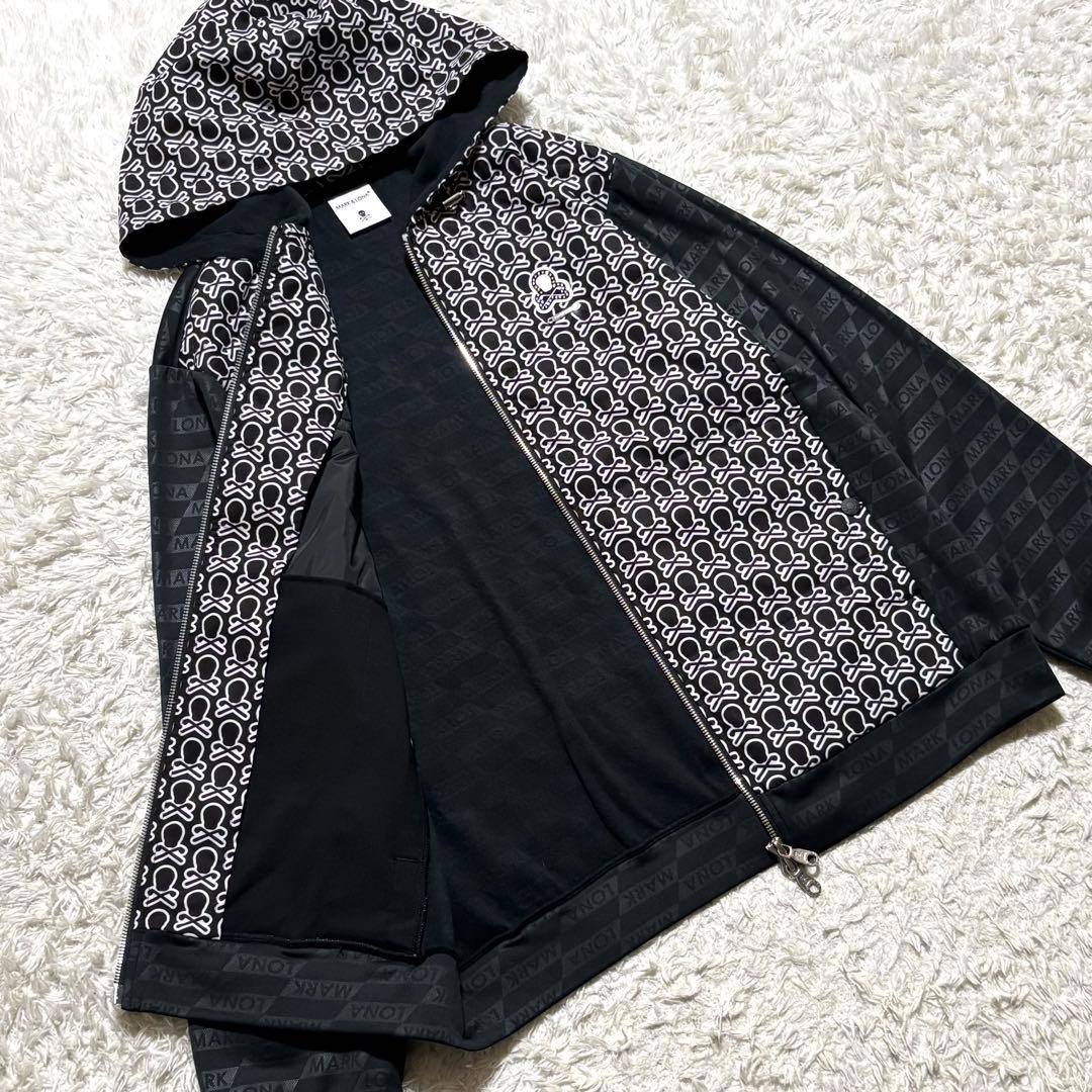 【極美品】 マークアンドロナ ジャケット フリース ジップパーカー 50 XL
