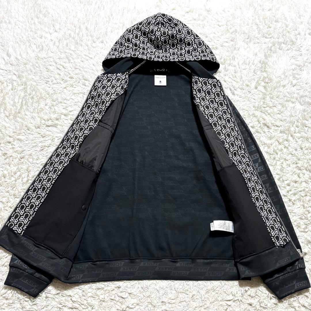 【極美品】 マークアンドロナ ジャケット フリース ジップパーカー 50 XL