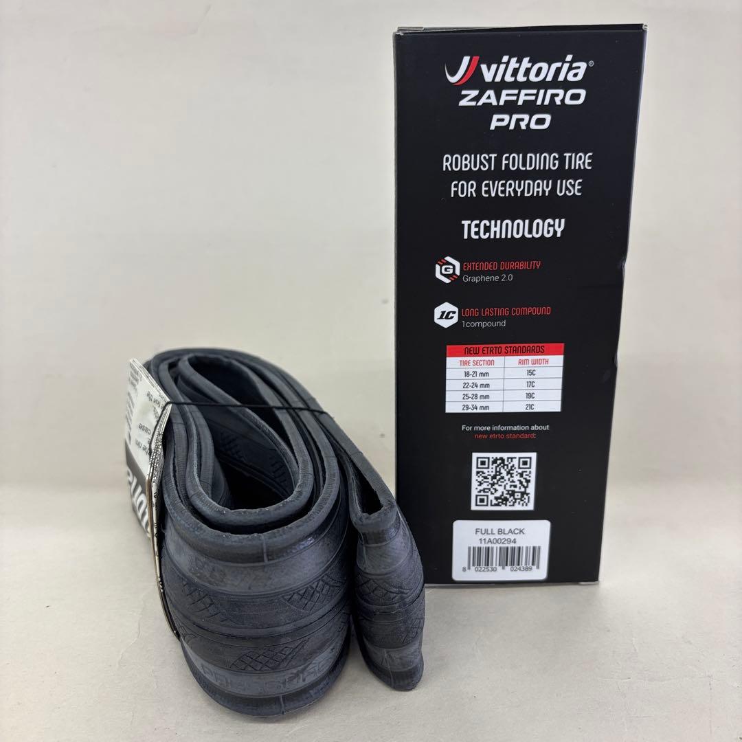 346【新品】vittoria　ZAFFIRO PRO　クリンチャータイヤ　2本