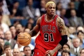 【良品】 NBA デニス・ロッドマン　ブルズ JORDAN ユニフォーム　バスケ