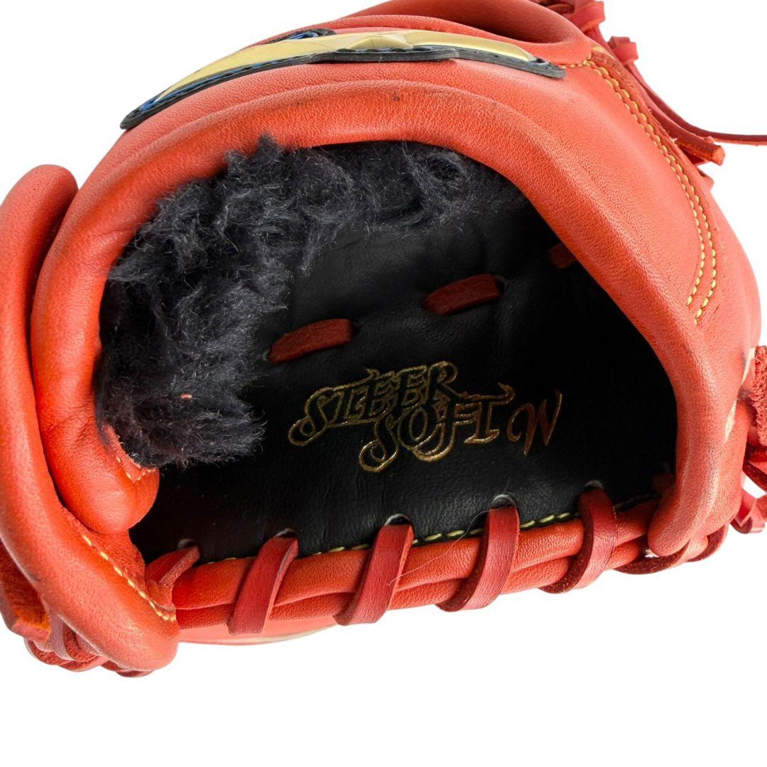 【美品】MIZUNO Select9 軟式グローブ 外野用　オレンジ