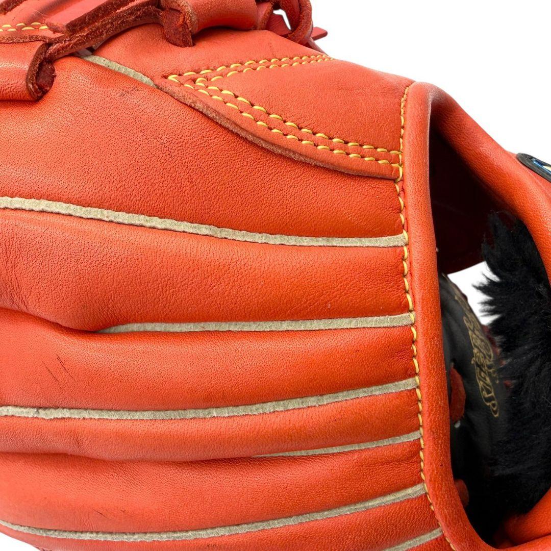 【美品】MIZUNO Select9 軟式グローブ 外野用　オレンジ