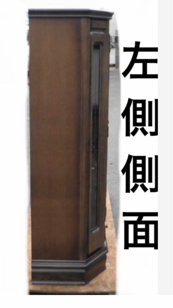 キュリオ♦️ステンドグラス キャビネット♦️最高級　旭川工芸　飾り棚♦️着払い