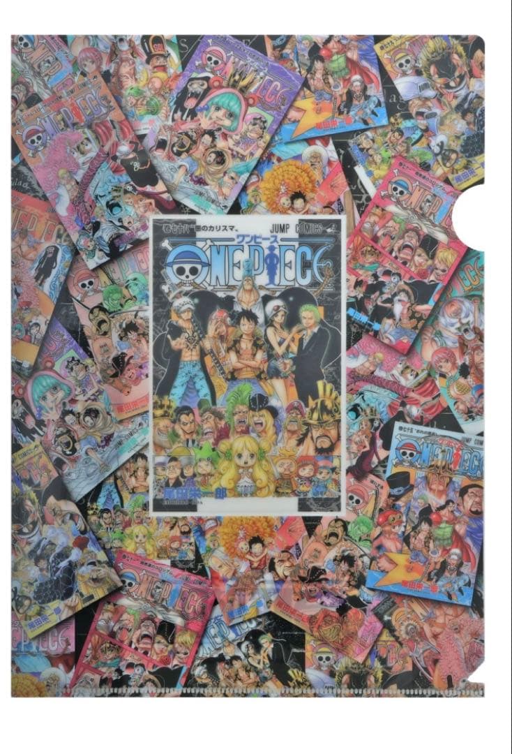 ONE PIECE クリアファイル 表紙デザイン　8枚セット ベースショップ