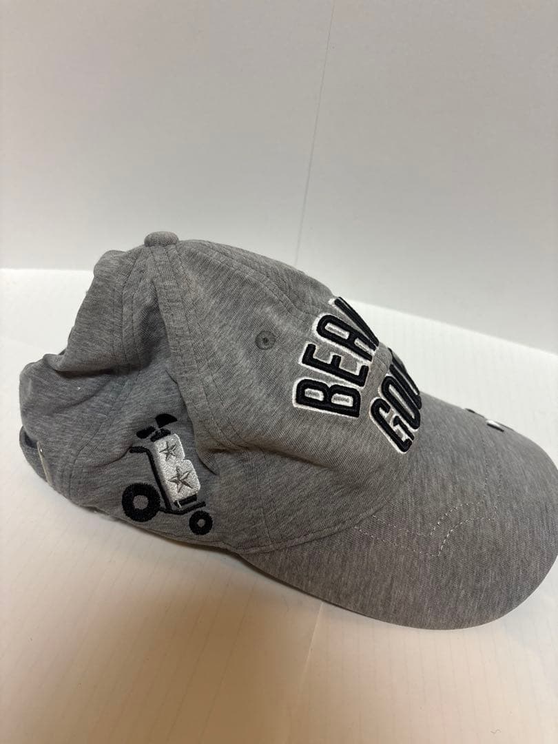 BEAMS GOLF グレー キャップ