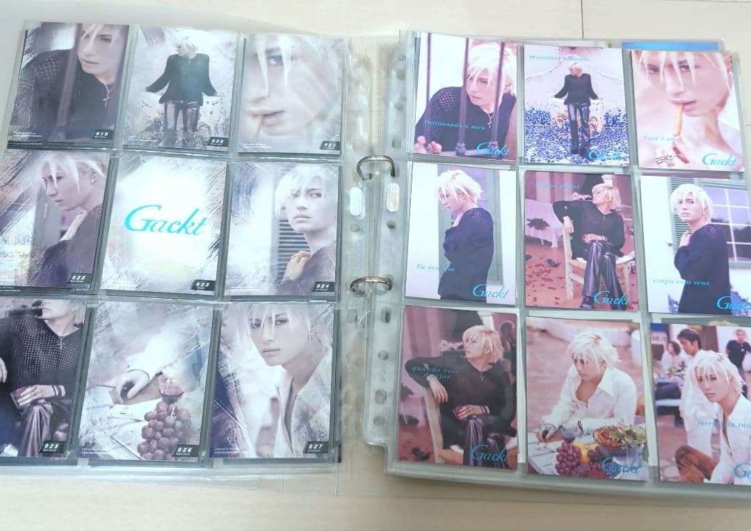 Gackt トレーディングカード 当時もの レア セミコンプ