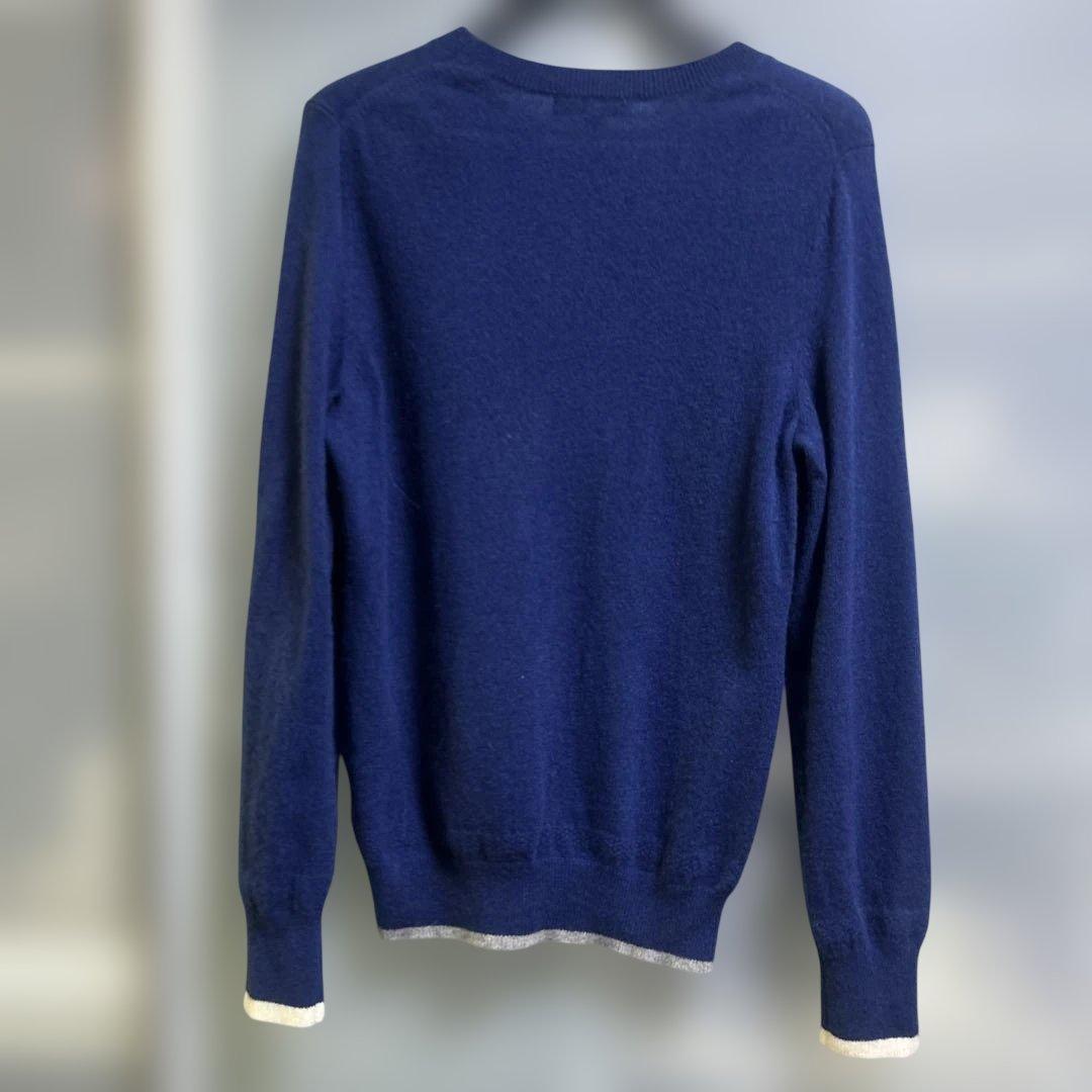 Callaway ♡ネイビー クルーネックセーター ⭐️カシミヤ100% 値下げ❗️