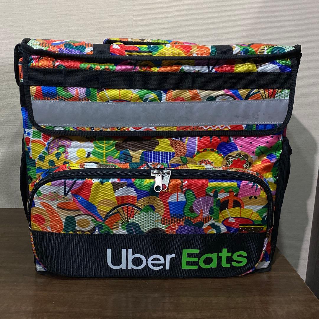 美品　Uber Eats ウバッグ 配達用バッグ デザインバッグ 海外限定　レア