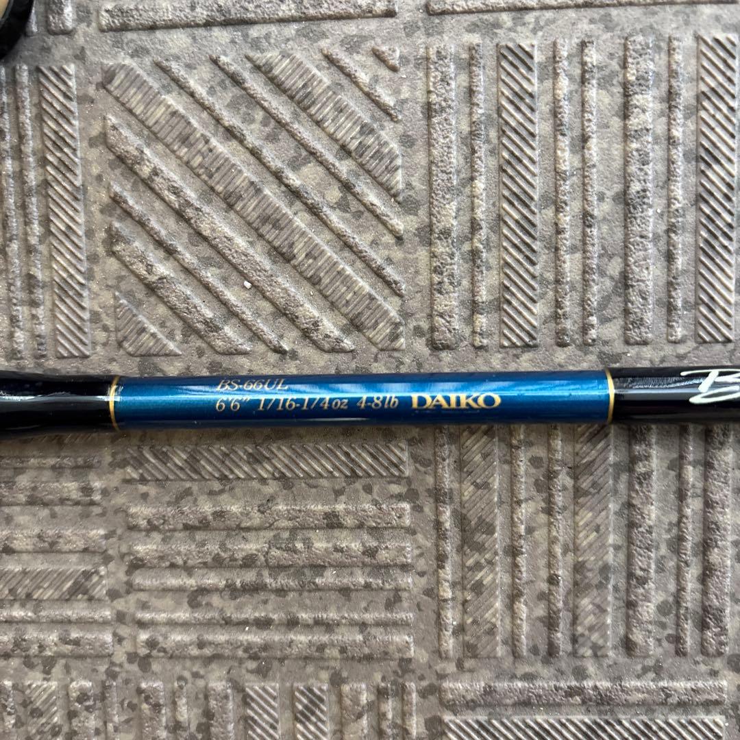 【美品】DAIKO BS-66UL バスロッド ワンピース UL 【専用】