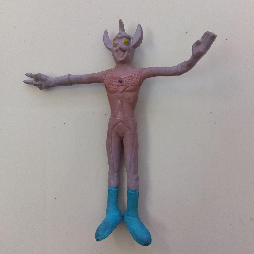 昭和レトロ 70S ベンダブル人形 ウルトラマンタロウ（？） ウルトラの母（？）