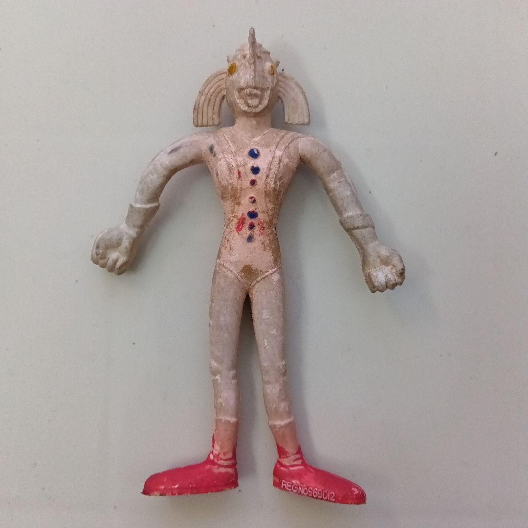 昭和レトロ 70S ベンダブル人形 ウルトラマンタロウ（？） ウルトラの母（？）