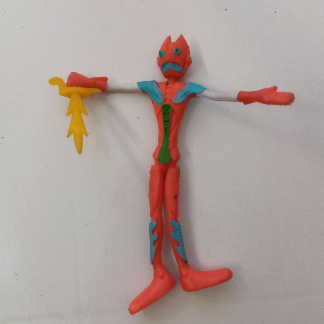 昭和レトロ 70S ベンダブル人形 ウルトラマンタロウ（？） ウルトラの母（？）