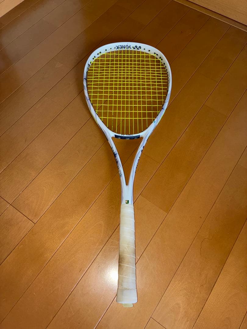 YONEX テニスラケット(軟式用) ホワイト/イエロー