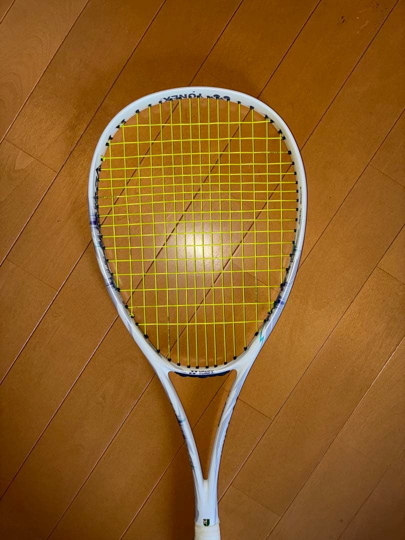 YONEX テニスラケット(軟式用) ホワイト/イエロー