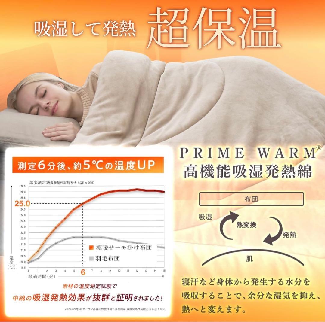 GOKUMIN 掛け布団 シングル グレー 洗える 【 羽毛布団より暖かい 】