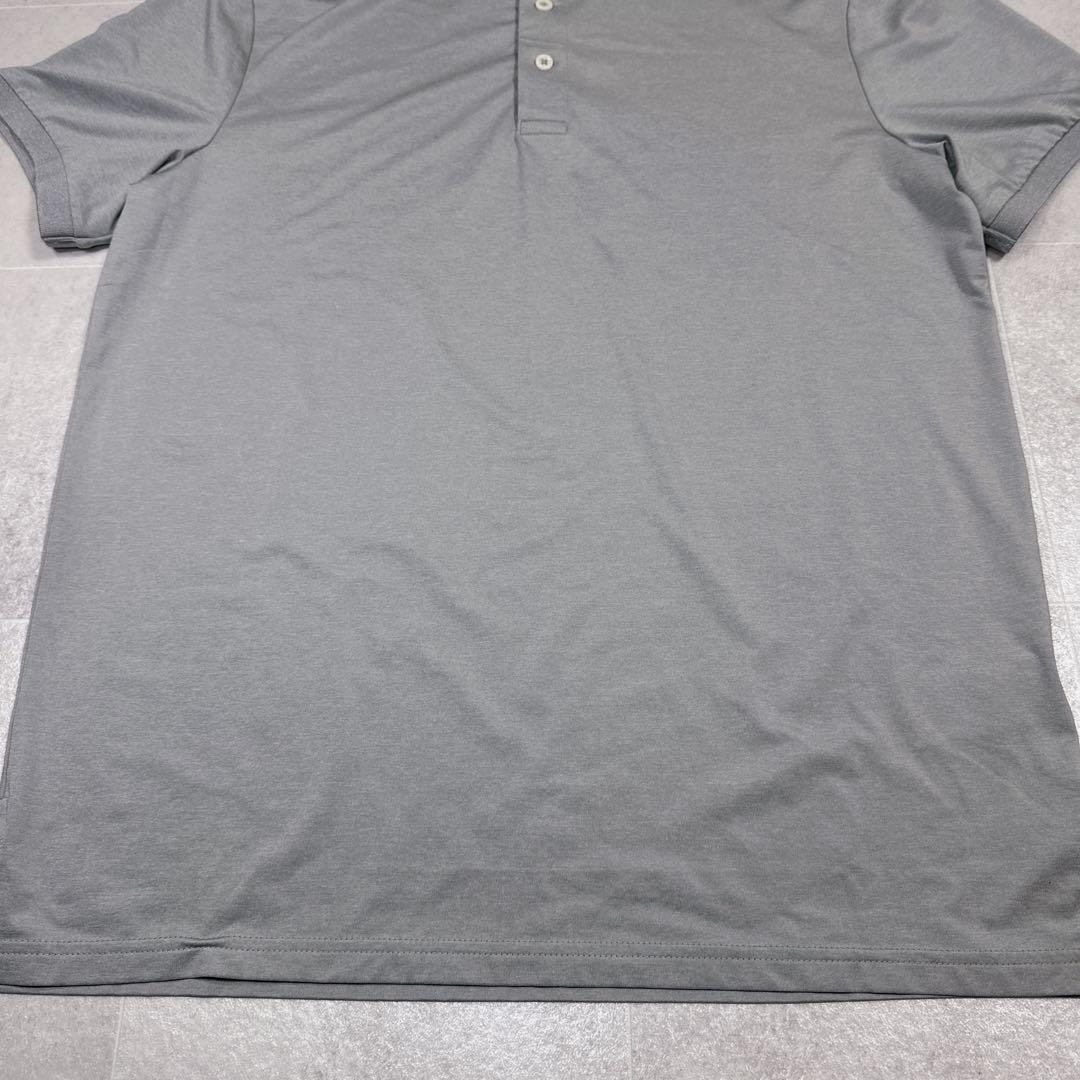 極美品✨RLX RALPH LAUREN ポロシャツ Mサイズ グレー
