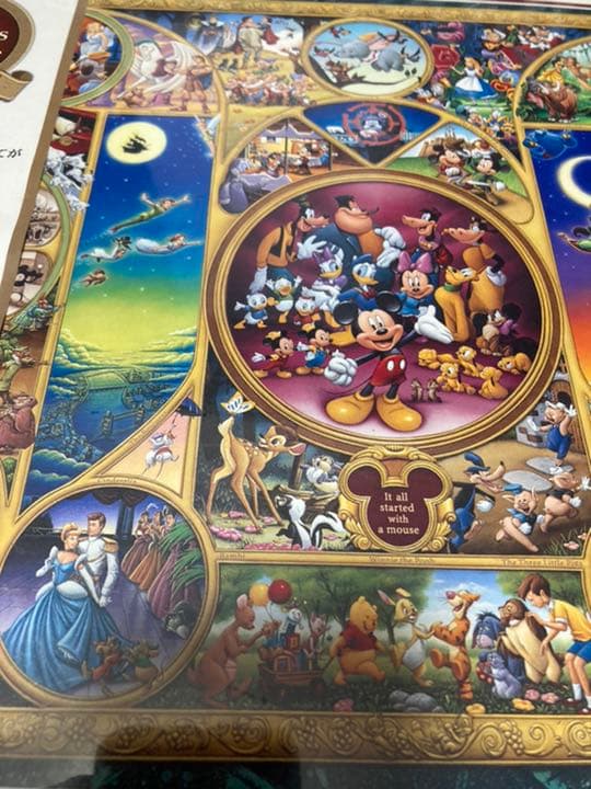 ディズニー生誕100周年ディズニーオールキャラパズル1000pcs新品未開封