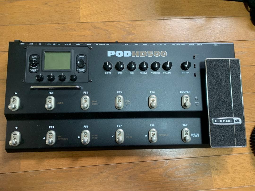 名機 Line 6 POD HD500 ギグバッグ&説明書 パーフェクトセット