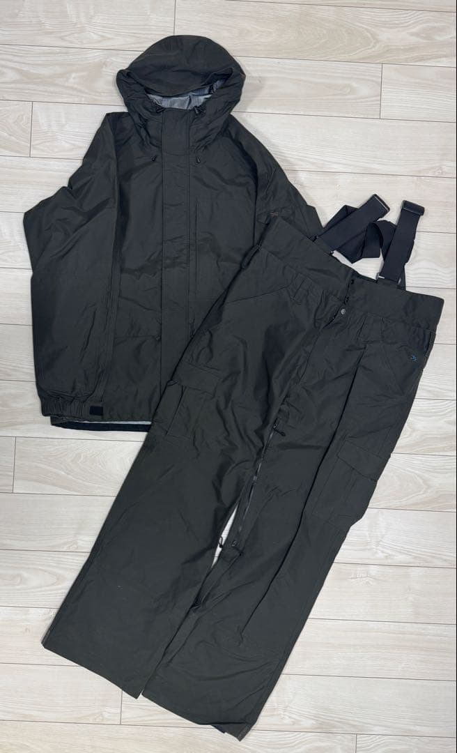 greenclothing スノーボードウェア4点セット