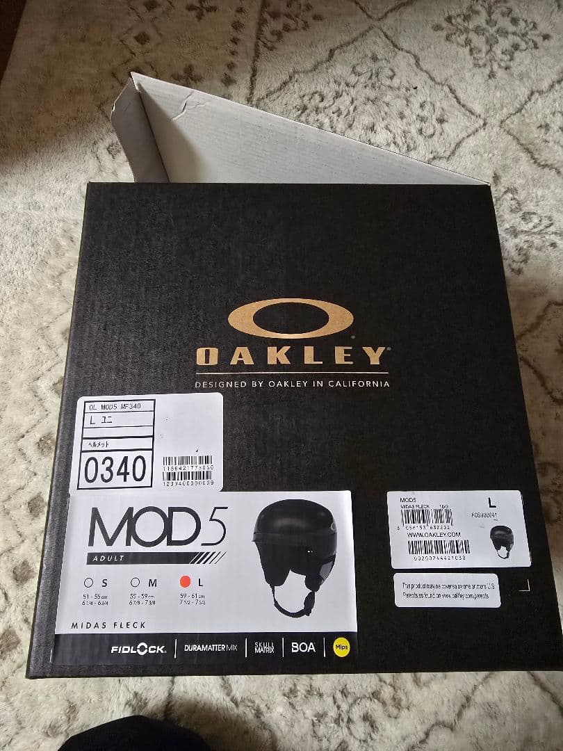 Oakley MOD5 オークリー　スノボ　スキー　ヘルメット ASIANFIT
