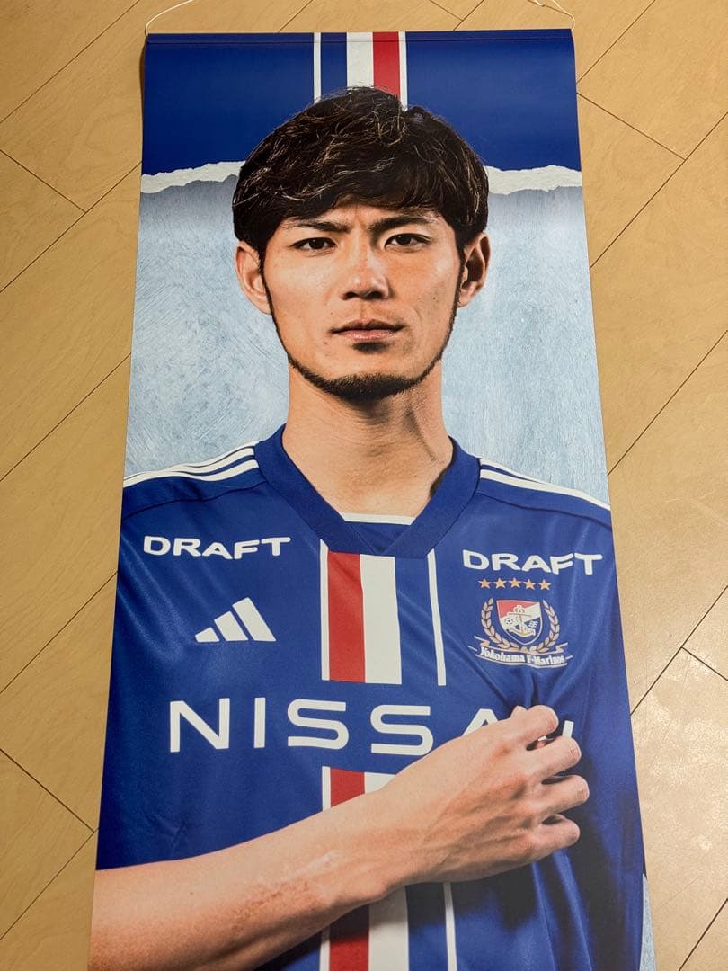 横浜Fマリノス　2023シーズン　等身大タペストリー　杉本健勇