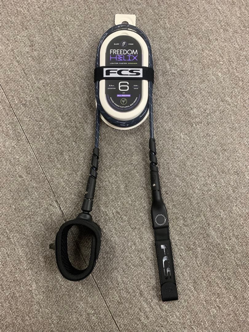 FCS FREEDOM HELIX オールラウンド Leash 6 スモーク