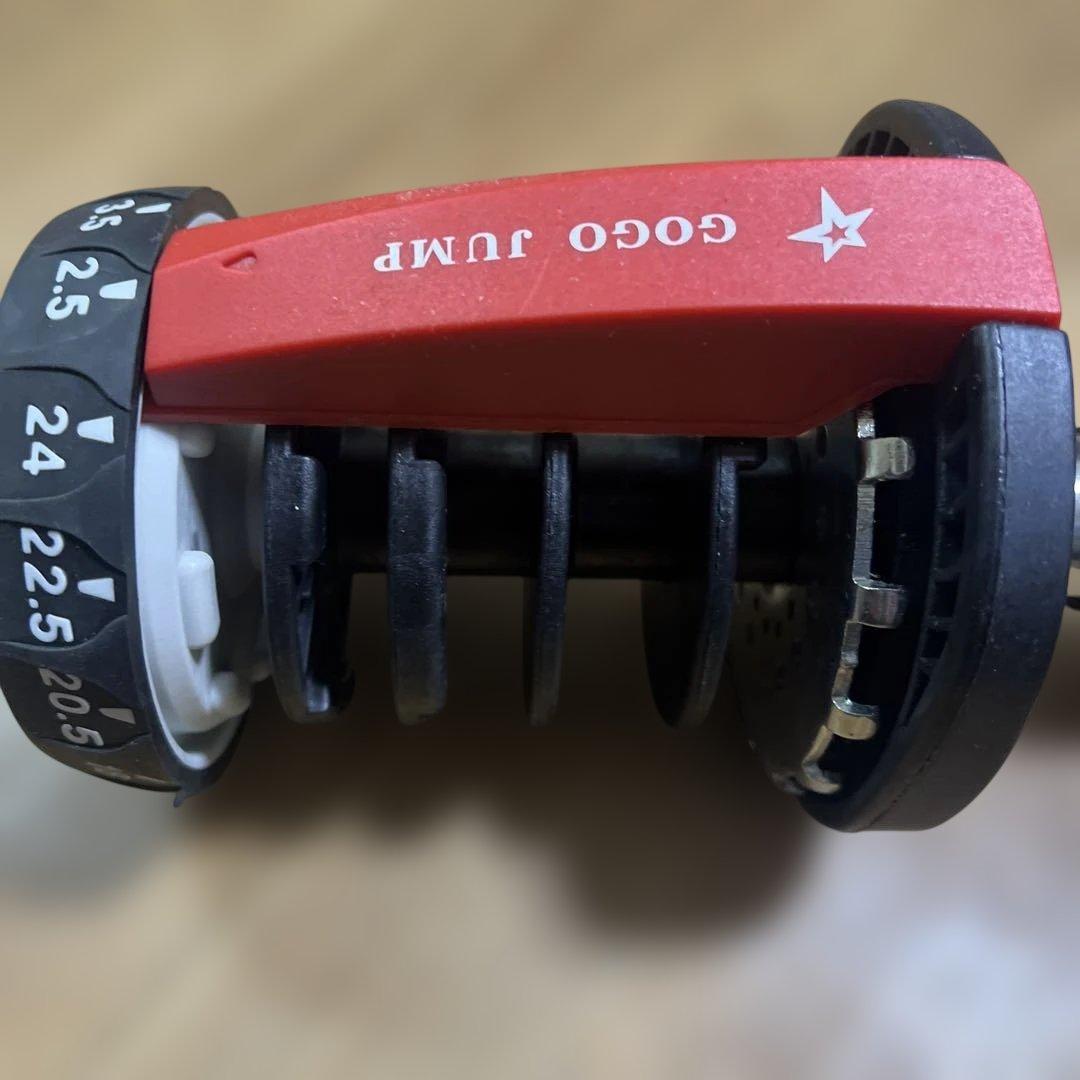 GO GO JUMP 可変式ダンベル24kg。2/2