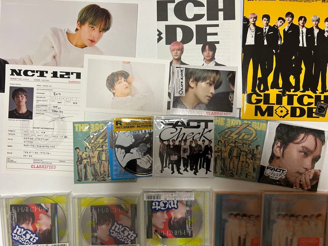 ヘチャン トレカ、アルバム等 NCTDREAM NCT127