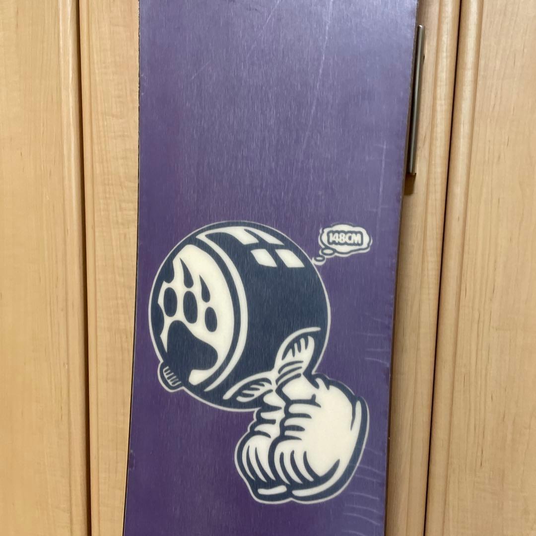 【バーフット】ビンテージ スノーボードBarfoot レア