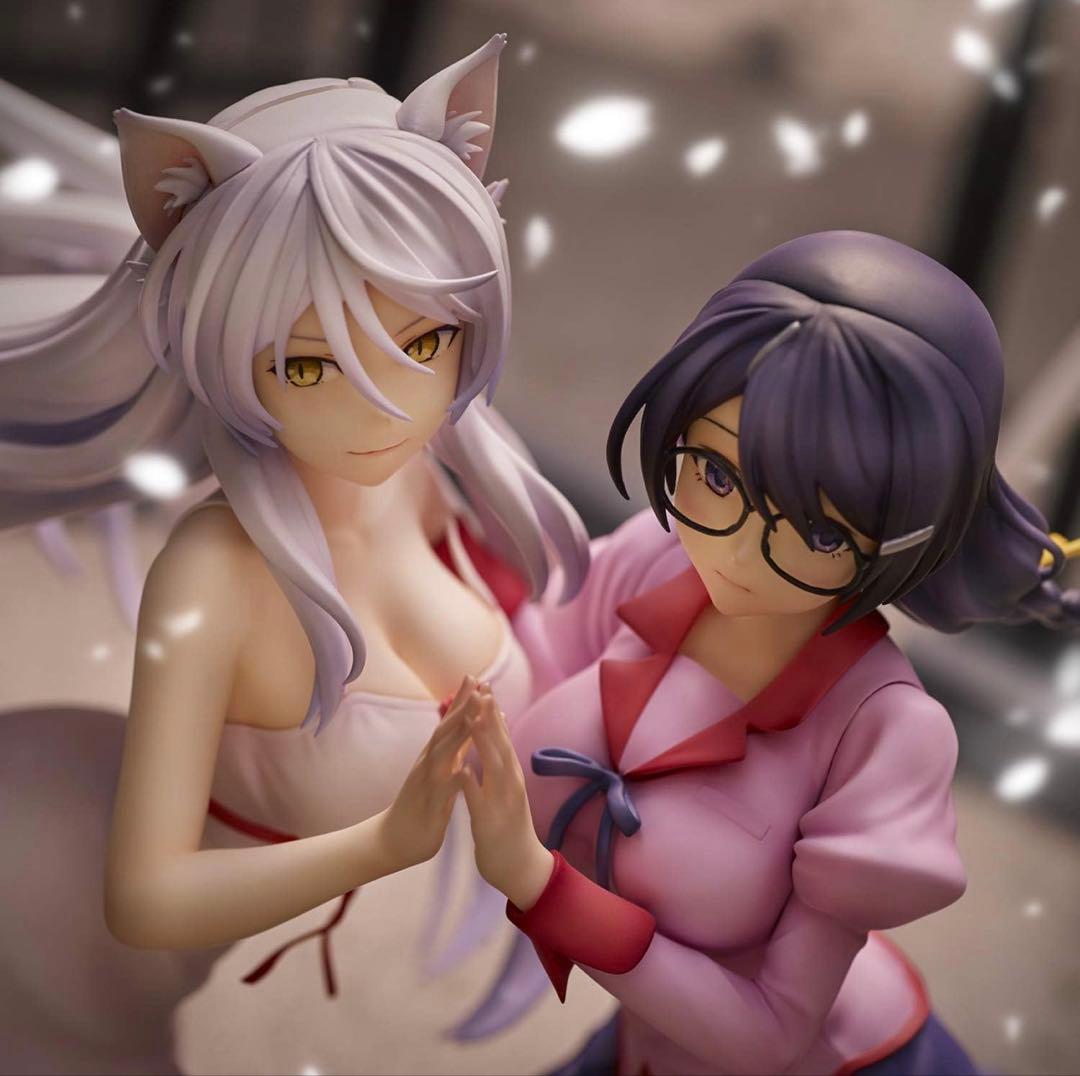 【新品未使用】猫物語　黒　羽川翼物語シリーズ　2体セット　フィギュア