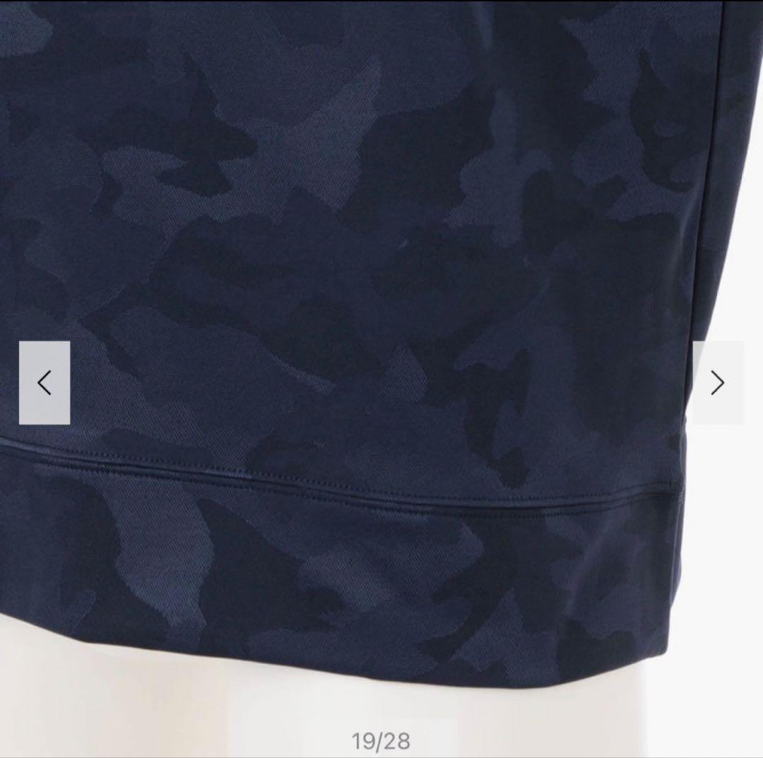【新品・タグ付き】BRIEFING モックネック カモフラ ネイビー Lサイズ