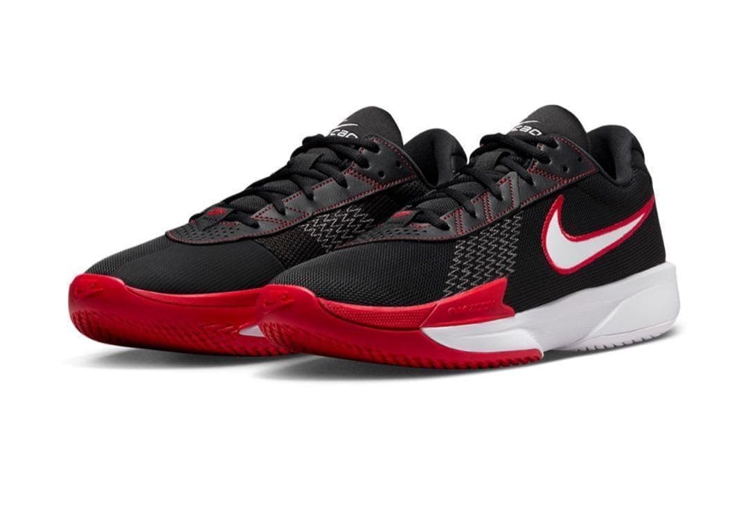 NIKE エアズームG.T.カットアカデミーEP バッシュ　黒赤28.5cm新品