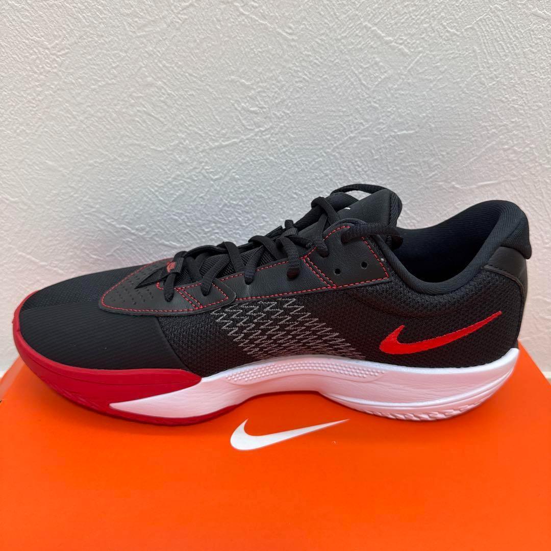 NIKE エアズームG.T.カットアカデミーEP バッシュ　黒赤28.5cm新品