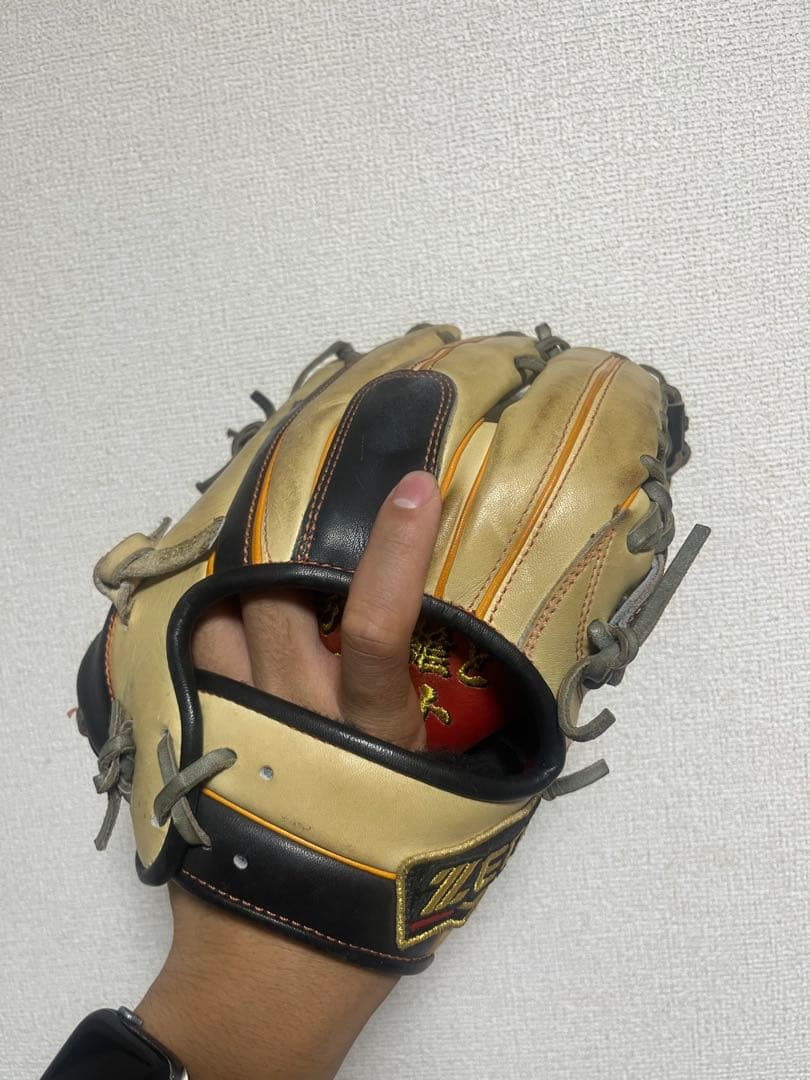 ZETT プロステイタス 軟式用グローブ　外野手用
