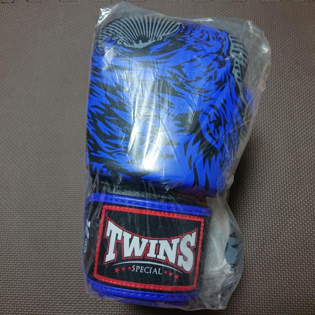 正規品 TWINS ツインズ ボクシンググローブ 14oz ウルフブルー