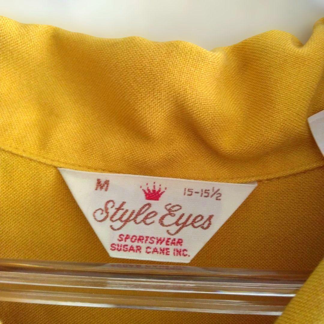 STYLE EYES sports toyo ボーリングシャツ　M 新品　刺繍