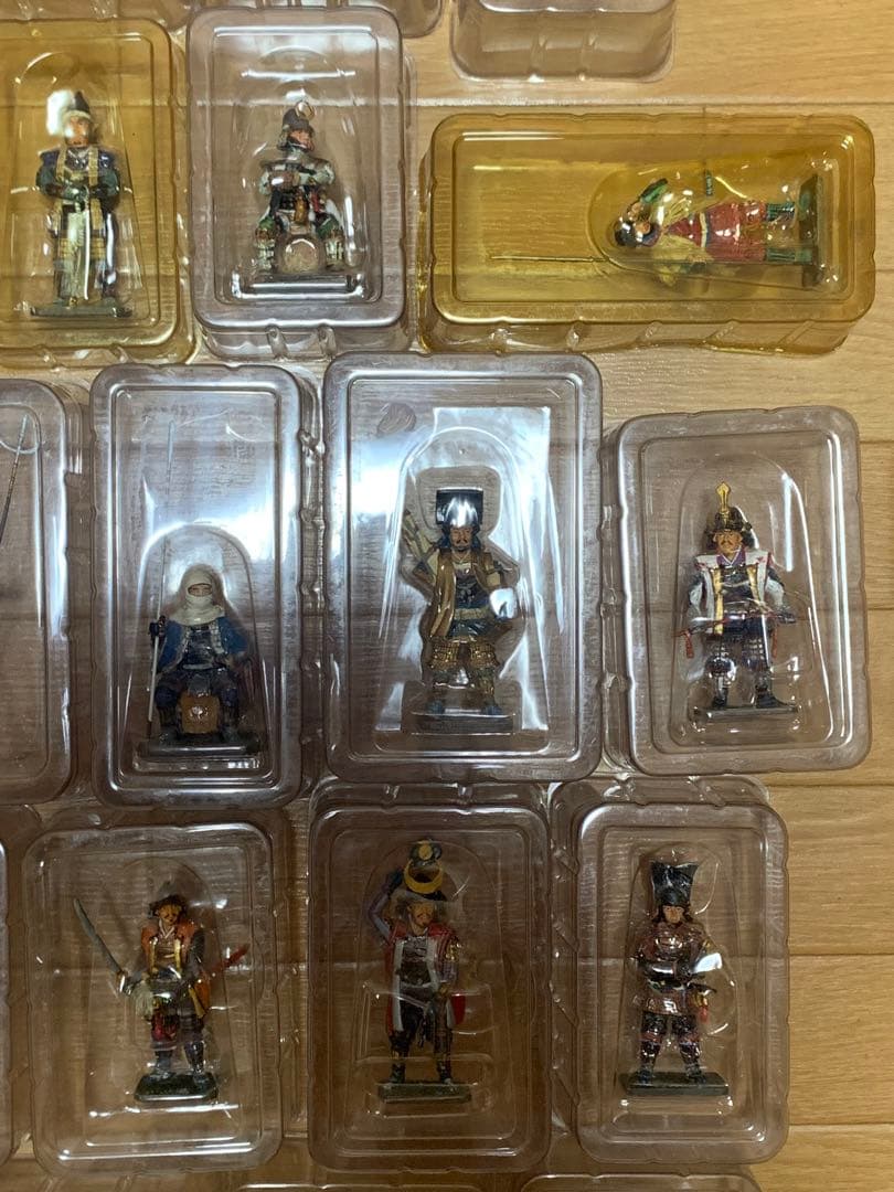 最終値下げ！希少！廃盤デルプラド戦国覇王フィギュア61体セット中古品