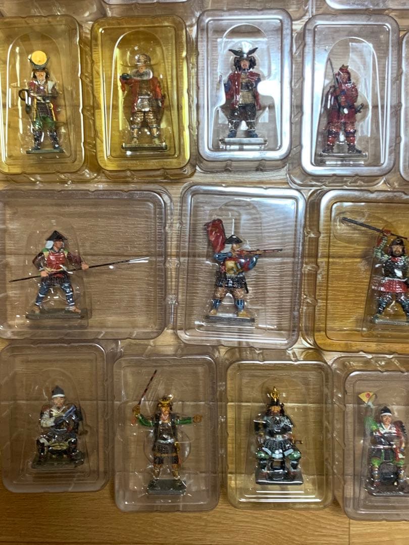 最終値下げ！希少！廃盤デルプラド戦国覇王フィギュア61体セット中古品