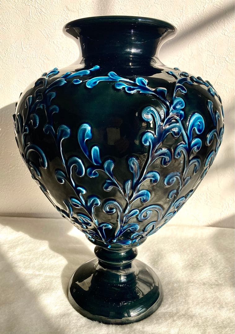 イタリア製 巨大花瓶 アンティーク ヴィンテージ 華道用 花展用 華道用花瓶