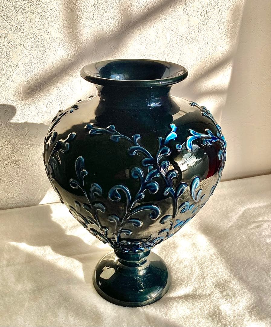 イタリア製 巨大花瓶 アンティーク ヴィンテージ 華道用 花展用 華道用花瓶