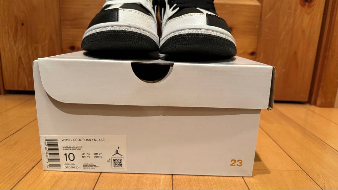 【送料込/USED】 NIKE/JORDAN1/WMNS/MID/27.0cm