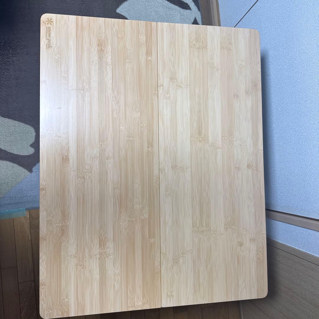 スノーピークpeak ワンアクションテーブル ロング竹 LV-015TR