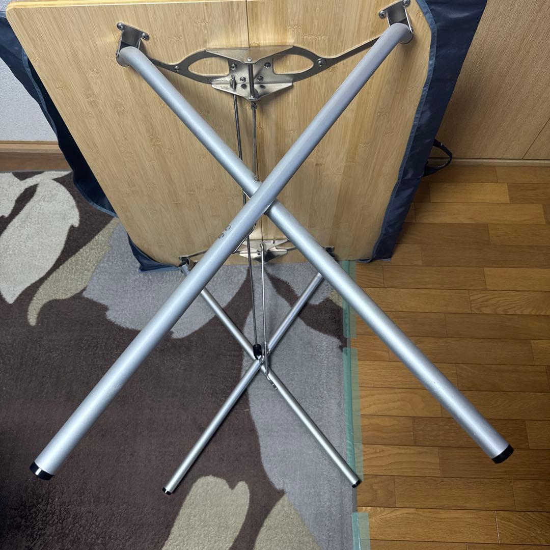 スノーピークpeak ワンアクションテーブル ロング竹 LV-015TR