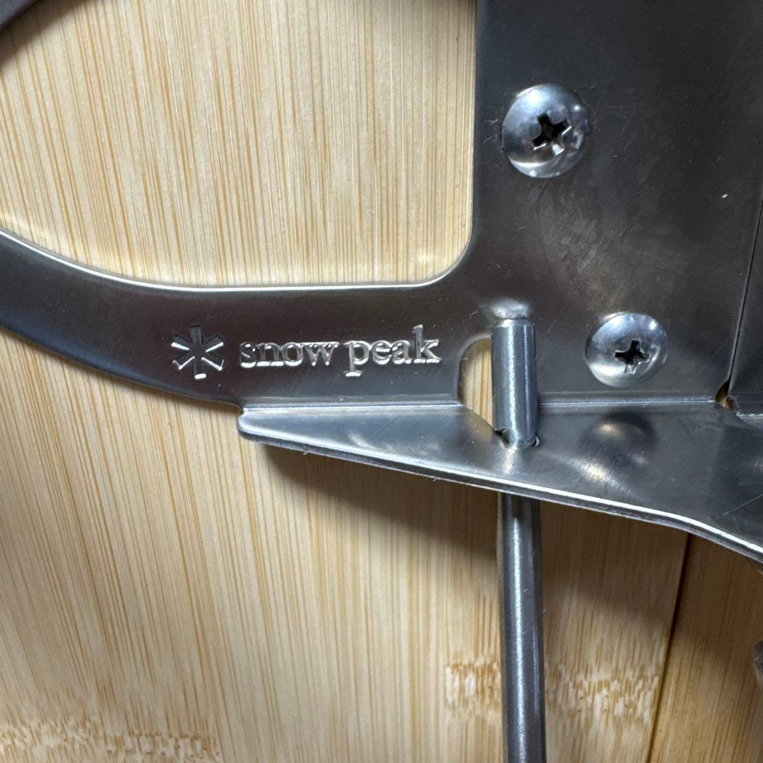 スノーピークpeak ワンアクションテーブル ロング竹 LV-015TR