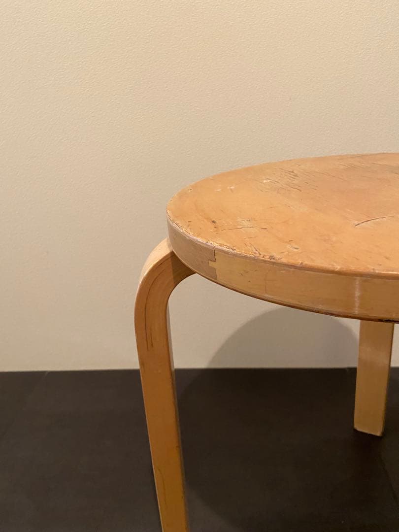ビンテージ　アルヴァアアルト　スツール60 alvaraalto stool ②