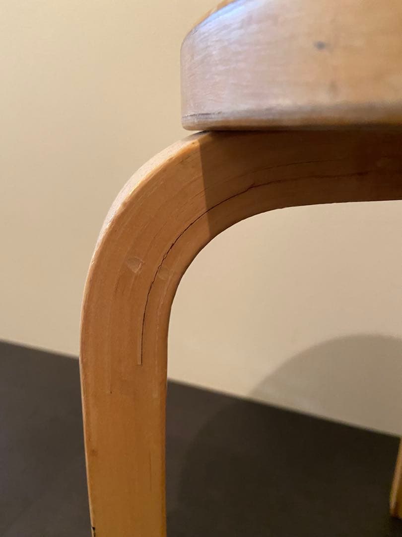 ビンテージ　アルヴァアアルト　スツール60 alvaraalto stool ②