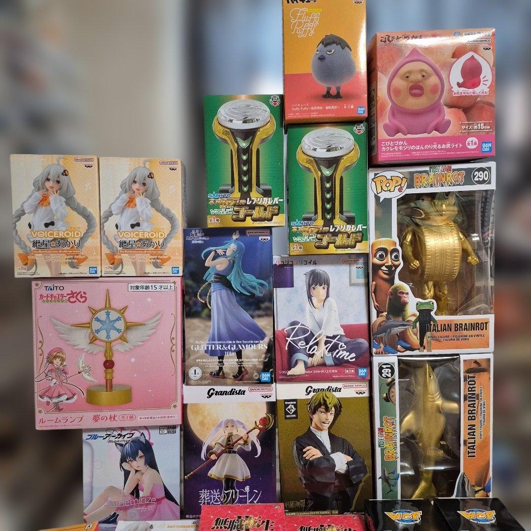 ブルアカ　ONE PIECEなど　フィギュア43体セット　まとめ売り