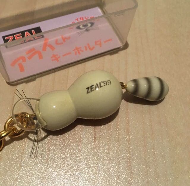 希少 極上品 ZEAL ズイール ラスカル アライくん キーホルダー レア
